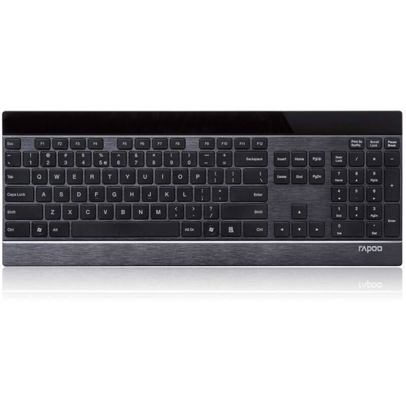 Obrázok RAPOO klávesnice E9270p 5G Wireless 2 Block Metal Keyboard Black CZ/SK 6940056179951