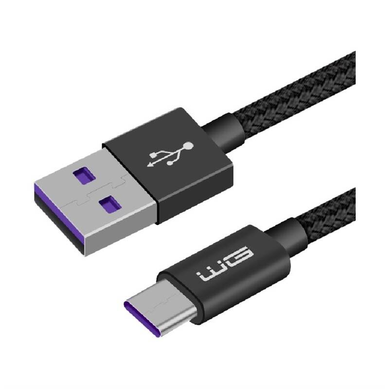 Obrázok WG Super Charge USB-C/USB-C, 1m (7956) čierny