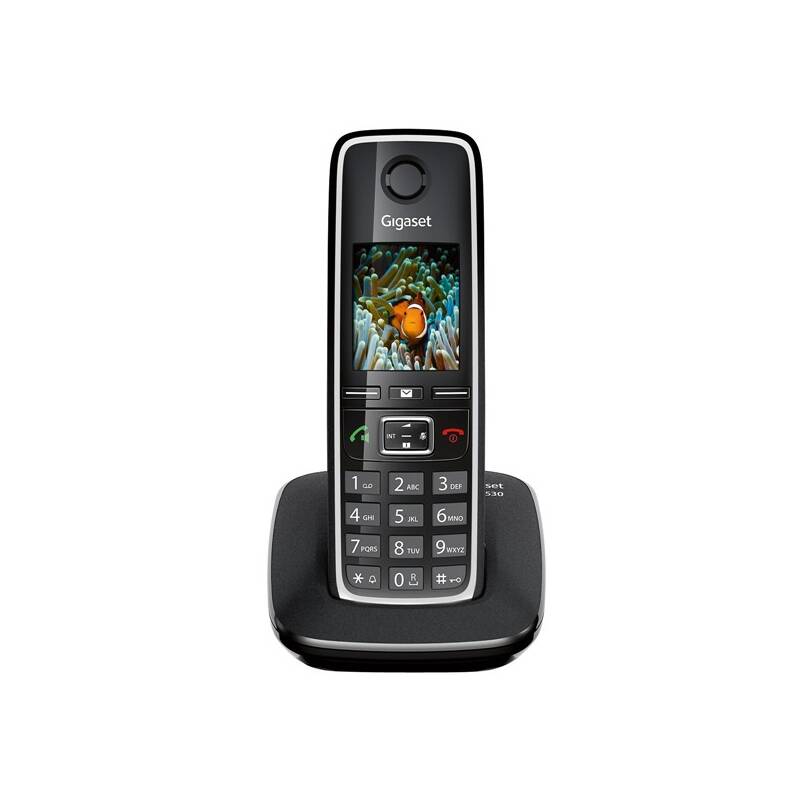 Domáci telefón Gigaset C530 IP (S30852-H2506-R601) čierny