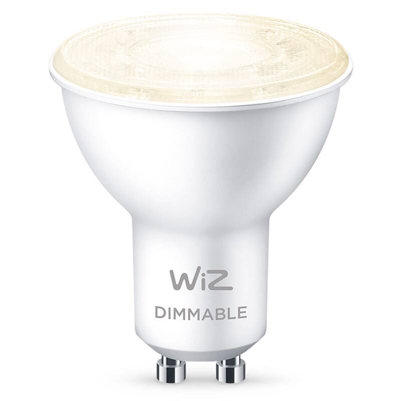 Obrázok Wiz Dimmable 8718699786250 inteligentná LED žiarovka GU10 | 1x4,9W | 345lm | 2700K