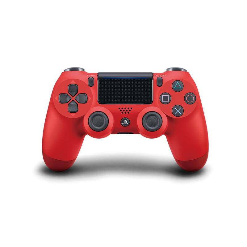 Ovládač Sony Dual Shock 4 pro PS4 v2 (PS719814153) červený