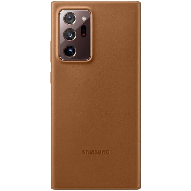 Obrázok Samsung Kožený zadní kryt pro Note Ultra 20 Brown EF-VN985LAEGEU