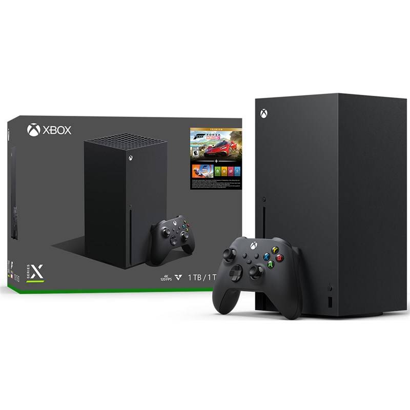 Herná konzola Microsoft Xbox Series X + Forza Horizon 5: Premium Edition (RRT-00061) čierna + Doprava zadarmo