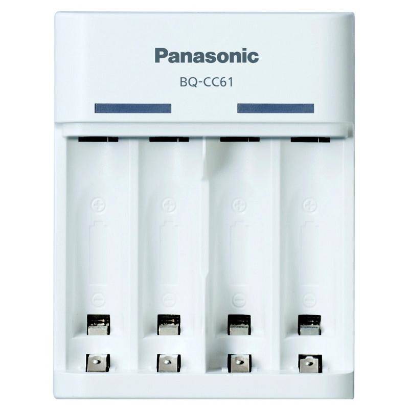 Nabíjačka Panasonic BQ-CC61, USB nabíjení, pro AA/AAA baterie (BQ-CC61USB)