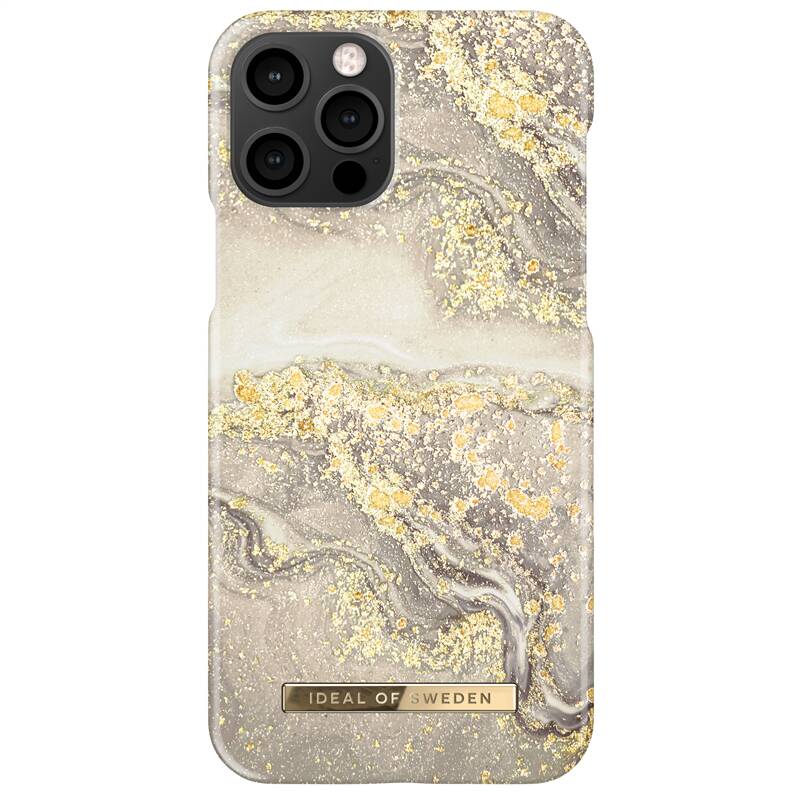 Obrázok iDeal Of Sweden Fashion na Apple iPhone 12/12 Pro - Sparle Greige Marble (IDFCSS19-I2061-121)