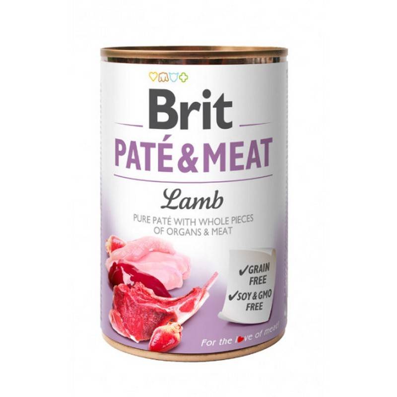 Obrázok Brit Dog konz Paté & Meat Lamb 800g