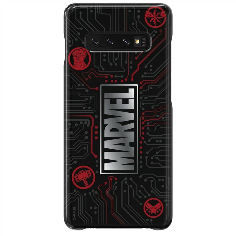 Obrázok Samsung Marvel Logo pro Galaxy S10+ (GP-G975HIFGHWF) čierny