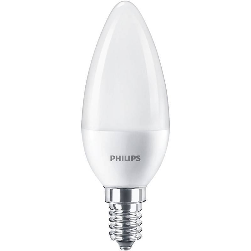 LED žiarovka Philips sviečka, 7W, E14, teplá biela (8719514309623)