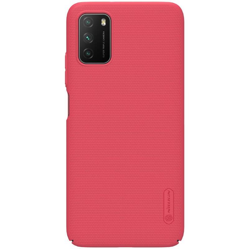 Obrázok Nillkin Super Frosted Zadní Kryt pro Xiaomi Poco M3 Bright Red