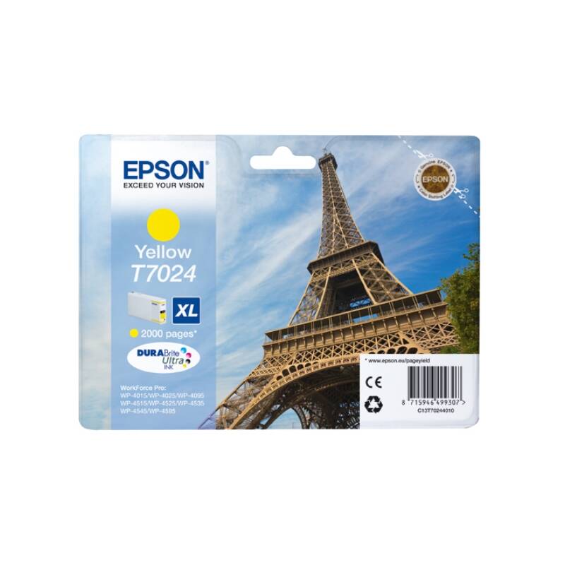 Obrázok Epson T7024 Atramentová náplň Yellow XL