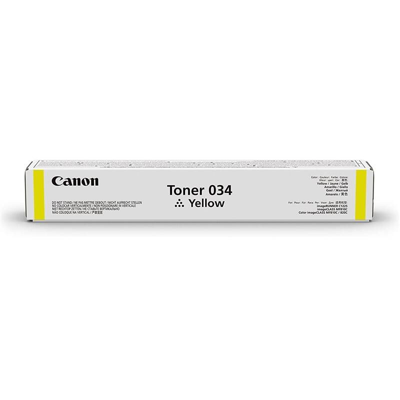 Toner Canon 034, 7300 stran (CF9451B001) žltý + Doprava zadarmo