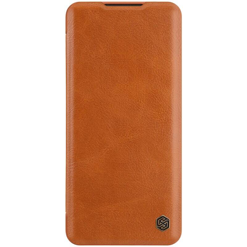 Obrázok Nillkin Qin kožené pouzdro pro Xiaomi Mi Note 10 Pro Brown (6902048189362)