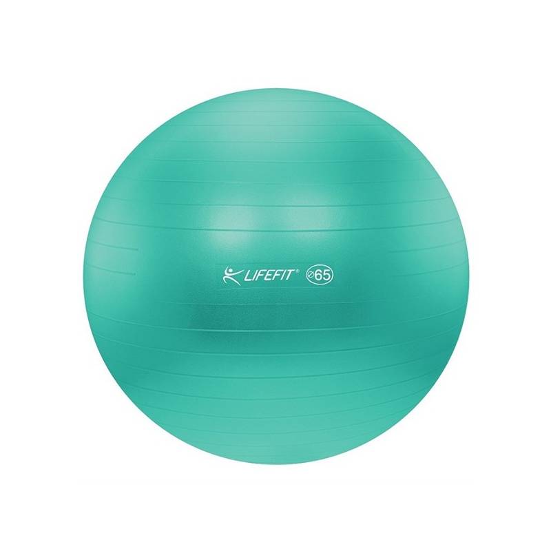 Obrázok Gymnastický míč LIFEFIT ANTI-BURST 65 cm, tyrkysový