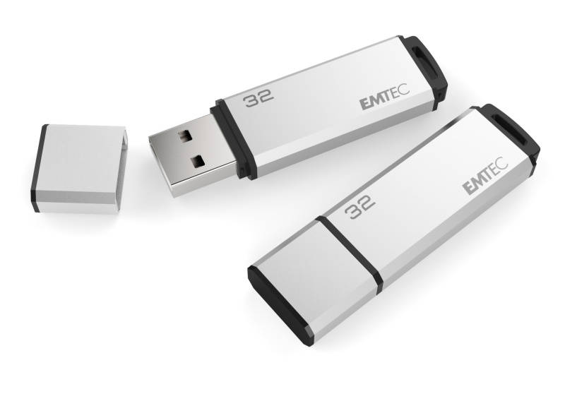 USB flash disk Emtec 32GB (EC194) strieborný