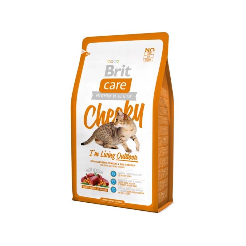 Obrázok Brit Care Cat Cheeky I´m Living Outdoor 7kg