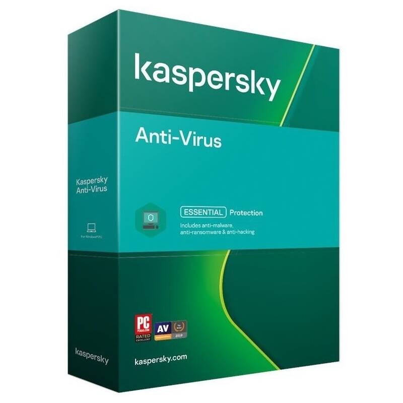 Obrázok Kaspersky Anti-Virus 1x 1 rok Nová + Safe Kids 6 měsíců BOX KL1171O5AFS-21MSBKSK