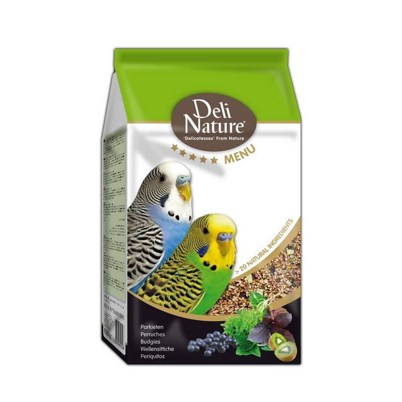 Obrázok Deli Nature 5 Menu BUDGIES Andulka 800 g