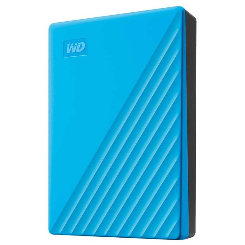 Externý pevný disk Western Digital My Passport Portable 4TB, USB 3.0 (WDBPKJ0040BBL-WESN) modrý