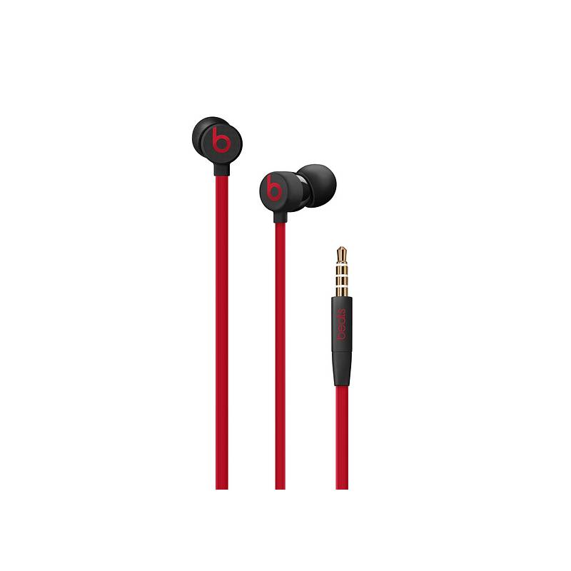 Obrázok Beats urBeats3 s 3.5mm konektorem (MUFQ2EE/A) čierna/červená