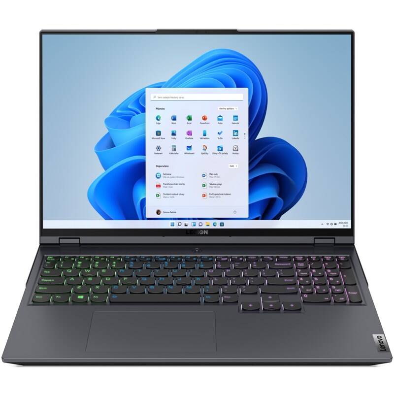 Obrázok Lenovo Legion 5 Pro 16ACH6H (82JQ00XSCK) sivý