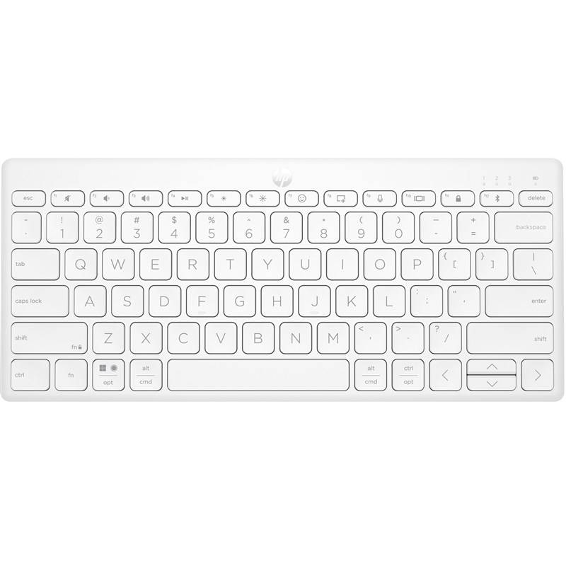 Obrázok HP 350 WHT Compact Multi-Device Keyboard/Bluetooth 692T0AA#BCM