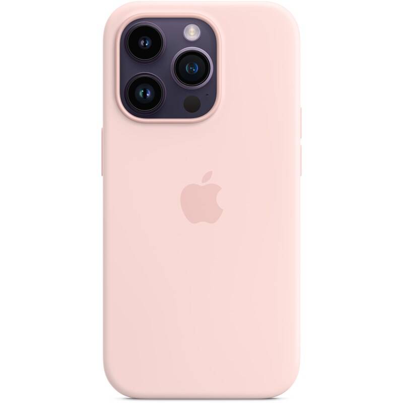 Kryt na mobil Apple Silicone Case s MagSafe pre iPhone 14 Pro - kriedovo ružový (MPTH3ZM/A)
