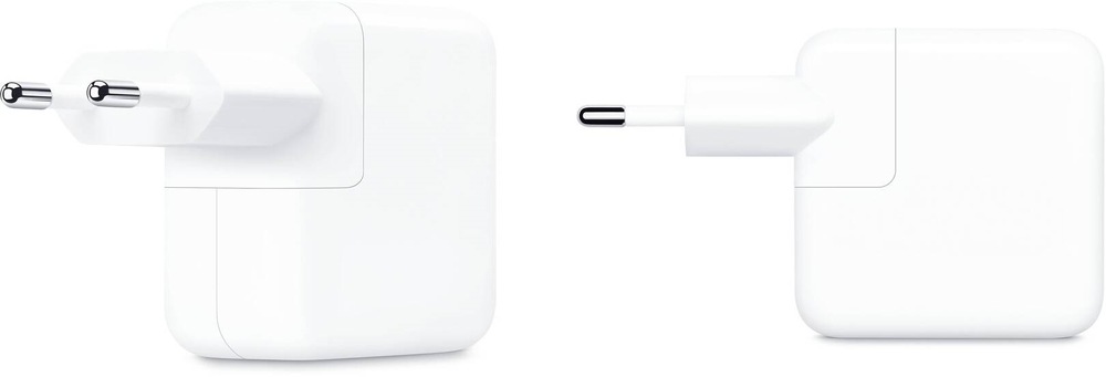Napájecí adaptér Apple - 35W Dual USB-C (MNWP3ZMA) bílý