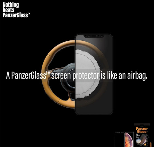 PanzerGlass Edge-to-Edge pro Apple iPhone X/Xs/11 Pro, černá