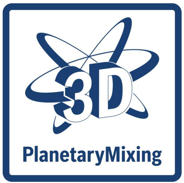 3D planetární míchání