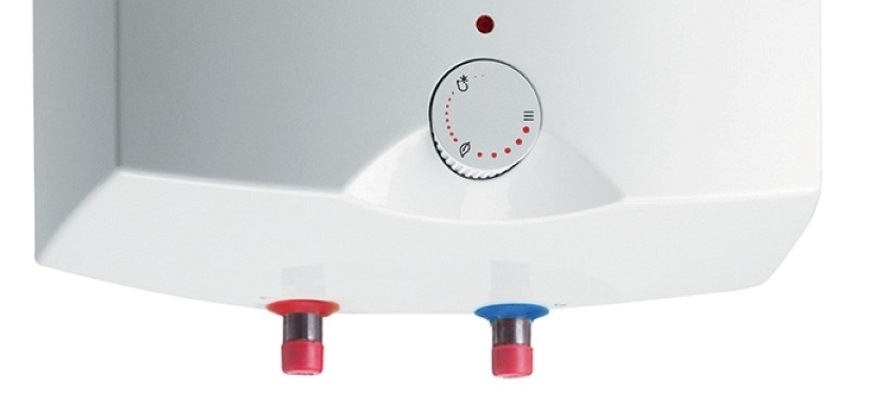 Ohřívač vody Mora TOM5N, bílá, detail