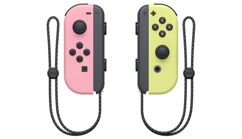 Nintendo Joy-Con Pair Pastel Pink/Yellow
