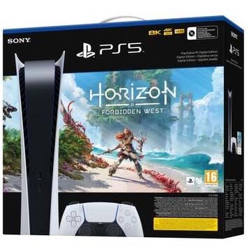 Sony PlayStation 5 Digital + Horizon Forbidden West