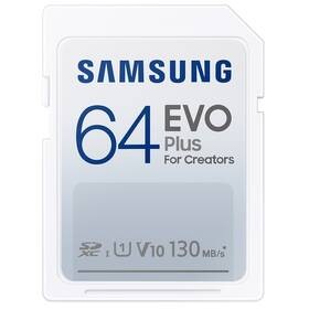 Paměťová karta Samsung EVO Plus SDXC (130R) 64 GB (MB-SC64K/EU)