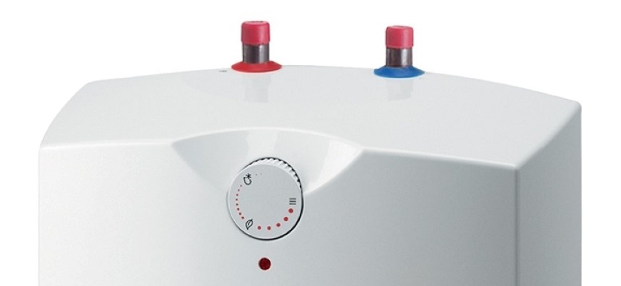 Ohřívač vody Mora TOM5P, bílá, detail