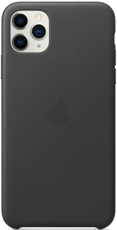 Apple Leather Case pro iPhone 11 Pro Max, černá
