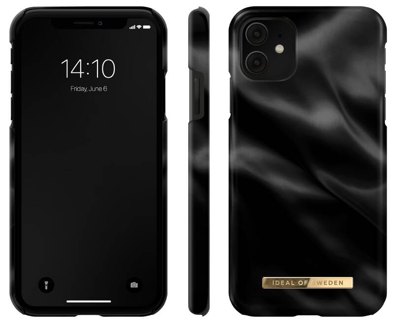 Obrázok iDeal Of Sweden Fashion na Apple iPhone 11/XR - Black Satin (IDFCSS21-I1961-312)