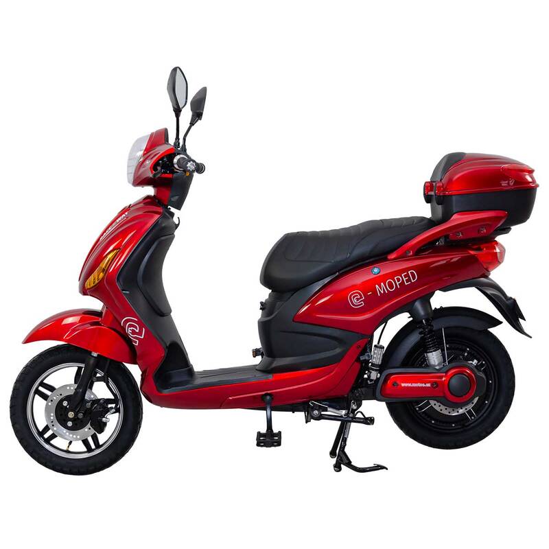 Obrázok Racceway E-Moped 12AH červený-lesklý