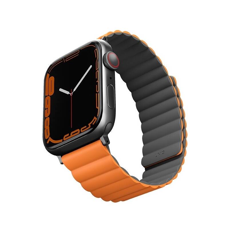 Obrázok Uniq Revix Reversible na Apple Watch 42/44/45mm (UNIQ-45MM-REVGRYORG) sivý/oranžový