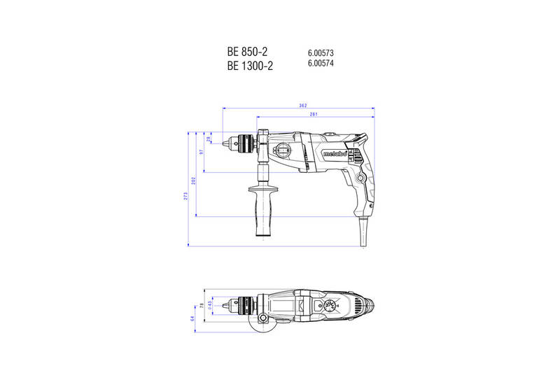 Obrázok Metabo Metabo BEV 1300-2 