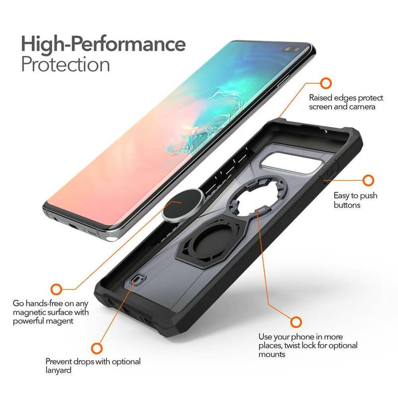 Obrázok Rokform Rugged pro Samsung Galaxy S10+ (305601P) čierny