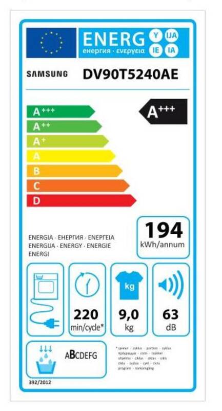 Obrázok SAMSUNG DV90T5240AE/S7