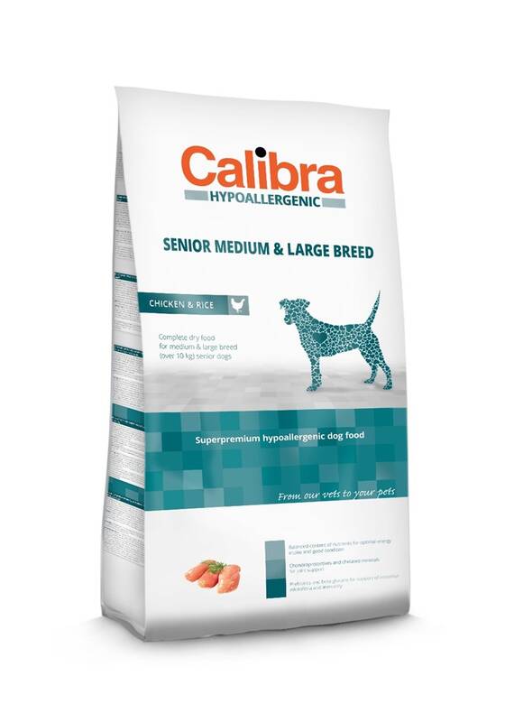 Obrázok Calibra Dog HA Senior Medium & Large Chicken  3kg NEW