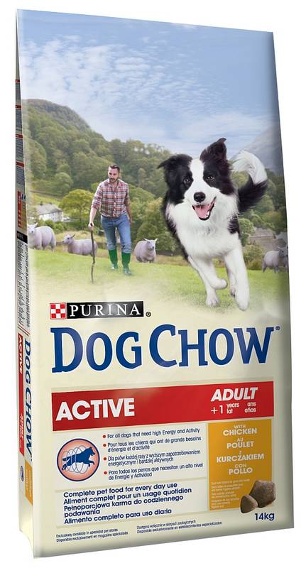 Obrázok Purina Dog Chow Active Chicken 14kg