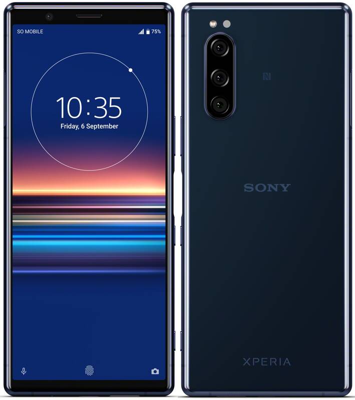 Obrázok Sony Xperia 5 + sluchátka Sony WF-1000XM3 (1320-4791) modrý