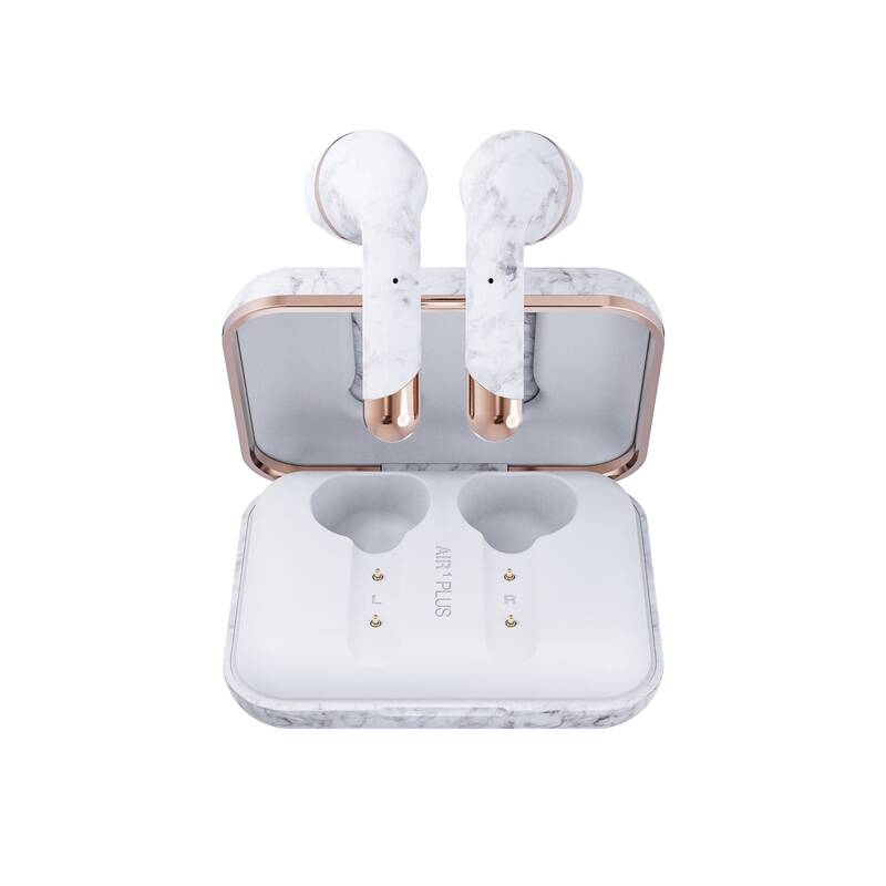 Obrázok Happy Plugs Air 1 Plus White Marble (1654)