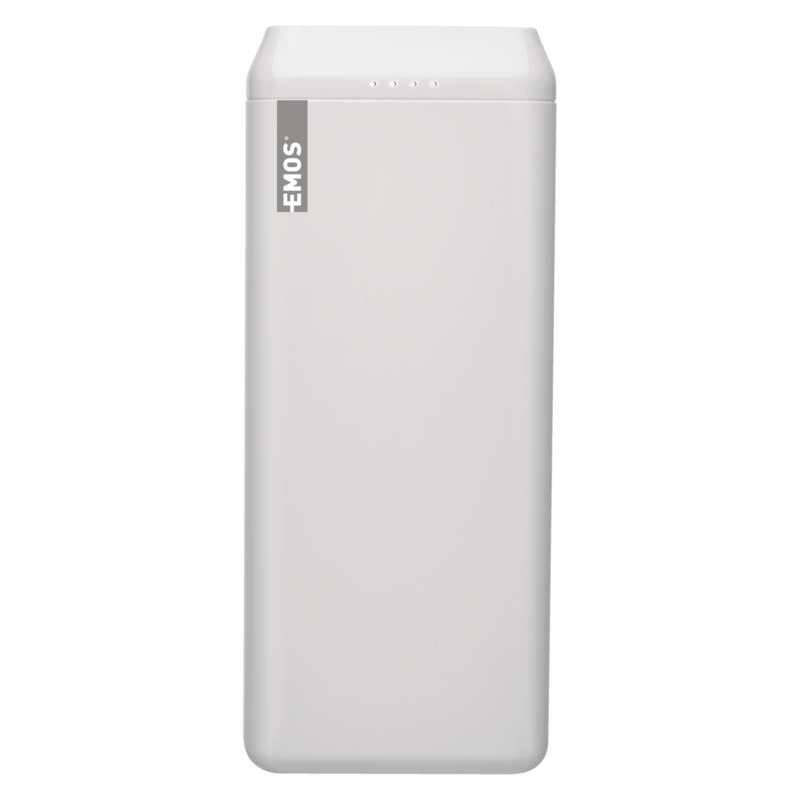 Obrázok EMOS AlphaQ 20, 20000 mAh, USB-C PD 18W, QC 3.0 (1613052501) biela