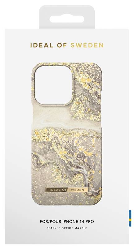 Obrázok iDeal Of Sweden Fashion na Apple iPhone 14 Pro - Sparkle Greige Marble (IDFCSS19-I2261P-121)