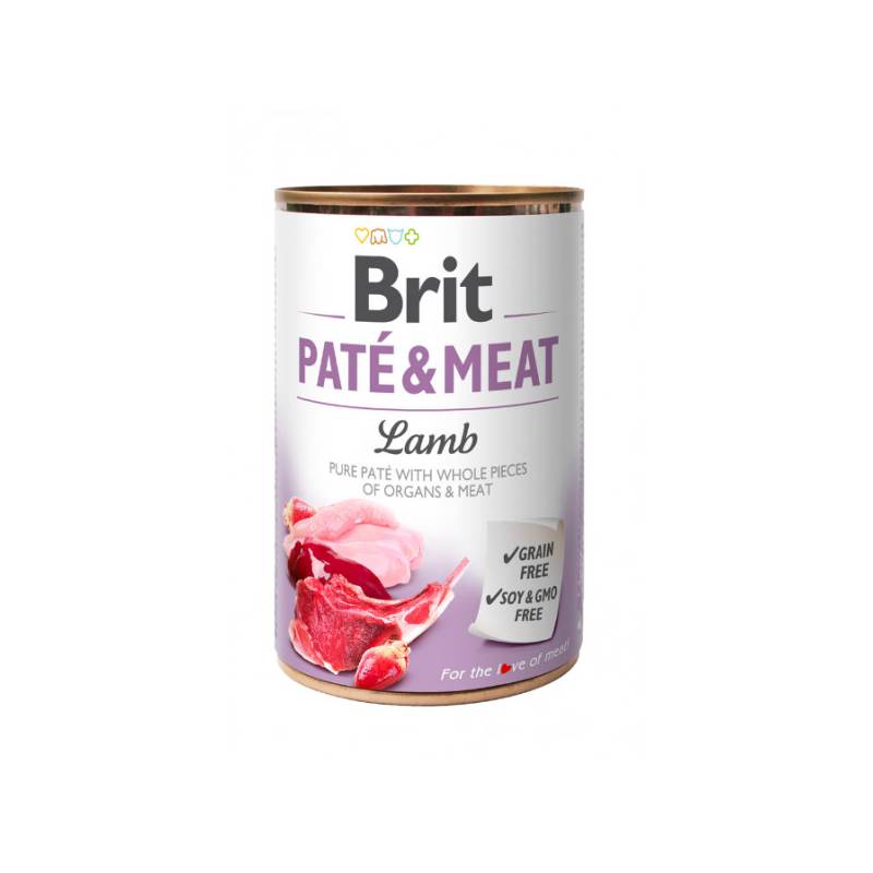 Obrázok Brit Dog konz Paté & Meat Lamb 400g