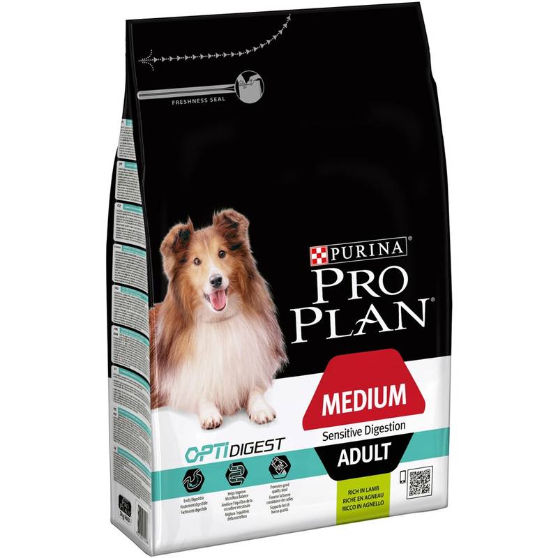 Obrázok Purina Pro Plan MEDIUM ADULT Sensitive Digestion Jehně 3 kg