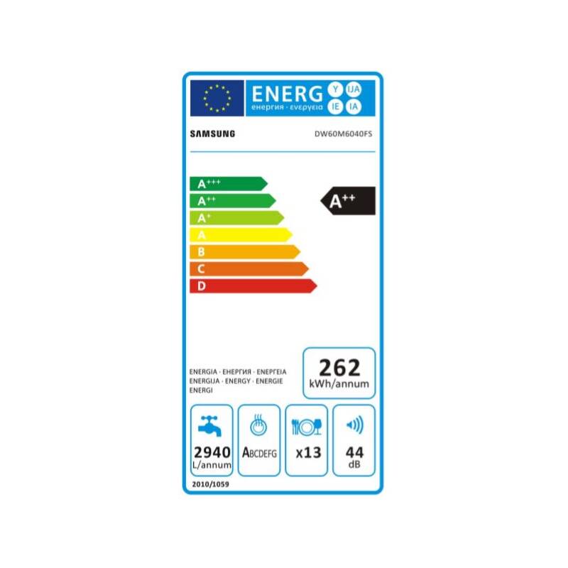 Obrázok SAMSUNG DW60M6040FS/EC